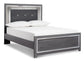 Lodanna Queen Panel Bed with Mirrored Dresser and Chest at Lee Furniture, NC