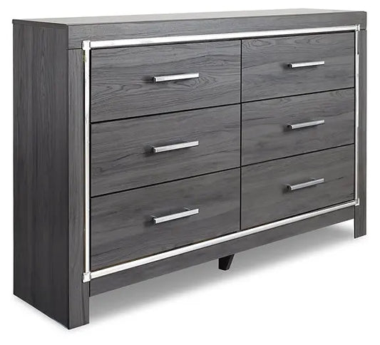 Lodanna Six Drawer Dresser at Lee Furniture, NC