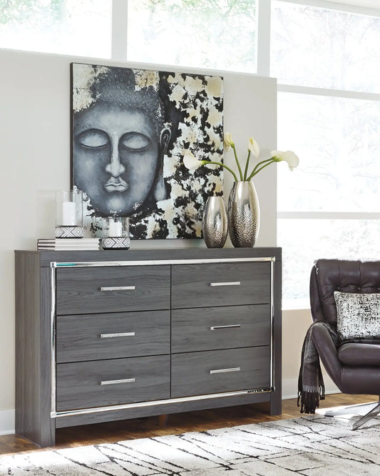 Lodanna Six Drawer Dresser at Lee Furniture, NC