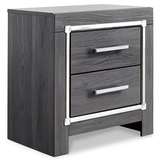 Lodanna Two Drawer Night Stand at Lee Furniture, NC