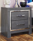 Lodanna Two Drawer Night Stand at Lee Furniture, NC