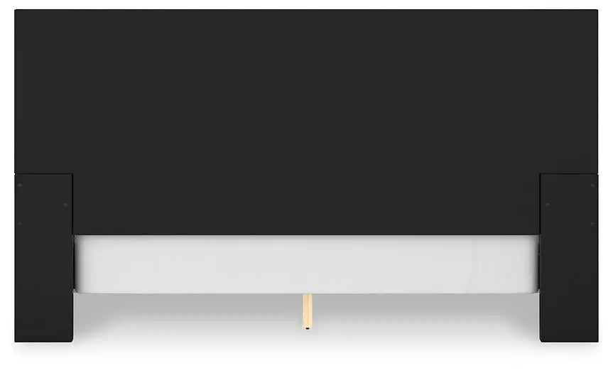 Londer King Panel Bed with Mirrored Dresser and Chest at Lee Furniture, NC