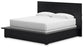 Londer King Panel Bed with Mirrored Dresser and Nightstand at Lee Furniture, NC