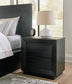 Londer Queen Panel Bed with Mirrored Dresser, Chest and 2 Nightstands at Lee Furniture, NC