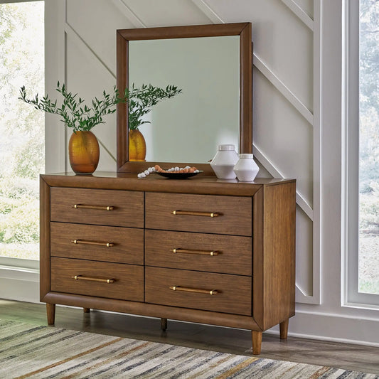 Lyncott Dresser and Mirror at Lee Furniture, NC
