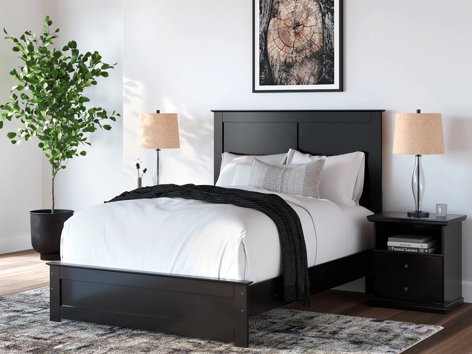 Maribel Panel Bed at Lee Furniture, NC