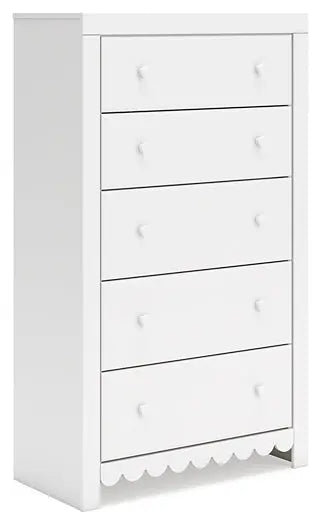 Mollviney Five Drawer Chest at Lee Furniture, NC
