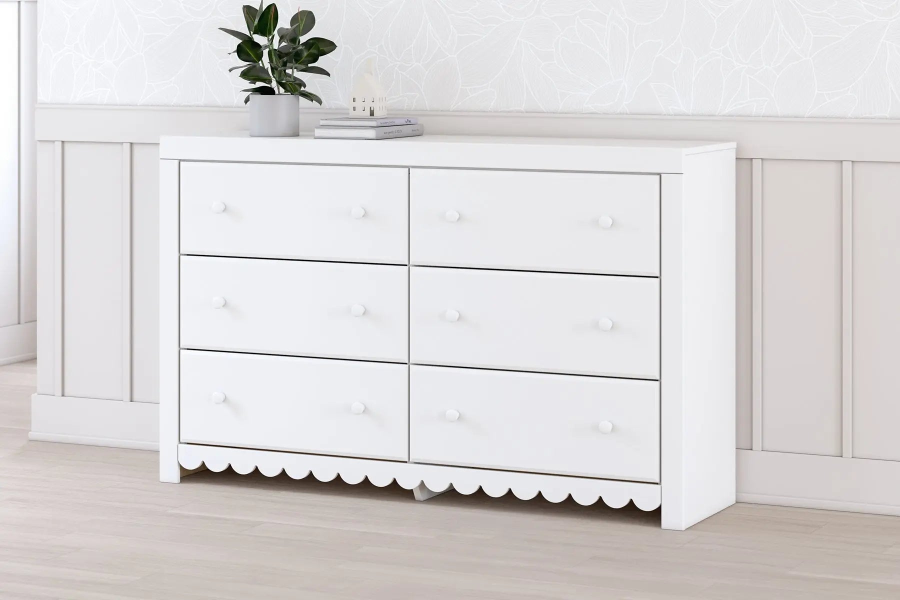 Mollviney Six Drawer Dresser at Lee Furniture, NC