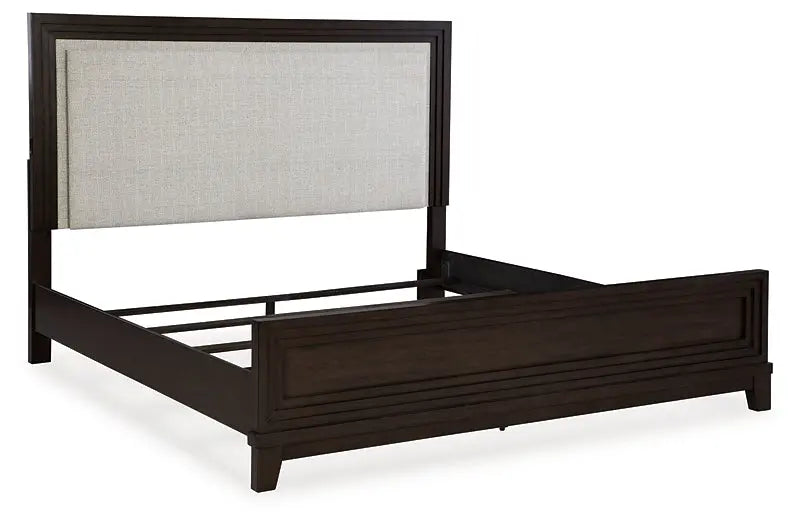 Neymorton California King Upholstered Panel Bed at Lee Furniture, NC