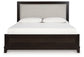 Neymorton California King Upholstered Panel Bed at Lee Furniture, NC