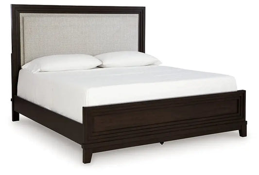 Neymorton California King Upholstered Panel Bed at Lee Furniture, NC