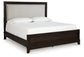 Neymorton California King Upholstered Panel Bed at Lee Furniture, NC