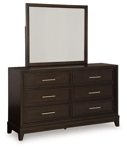 Neymorton Dresser and Mirror at Lee Furniture, NC