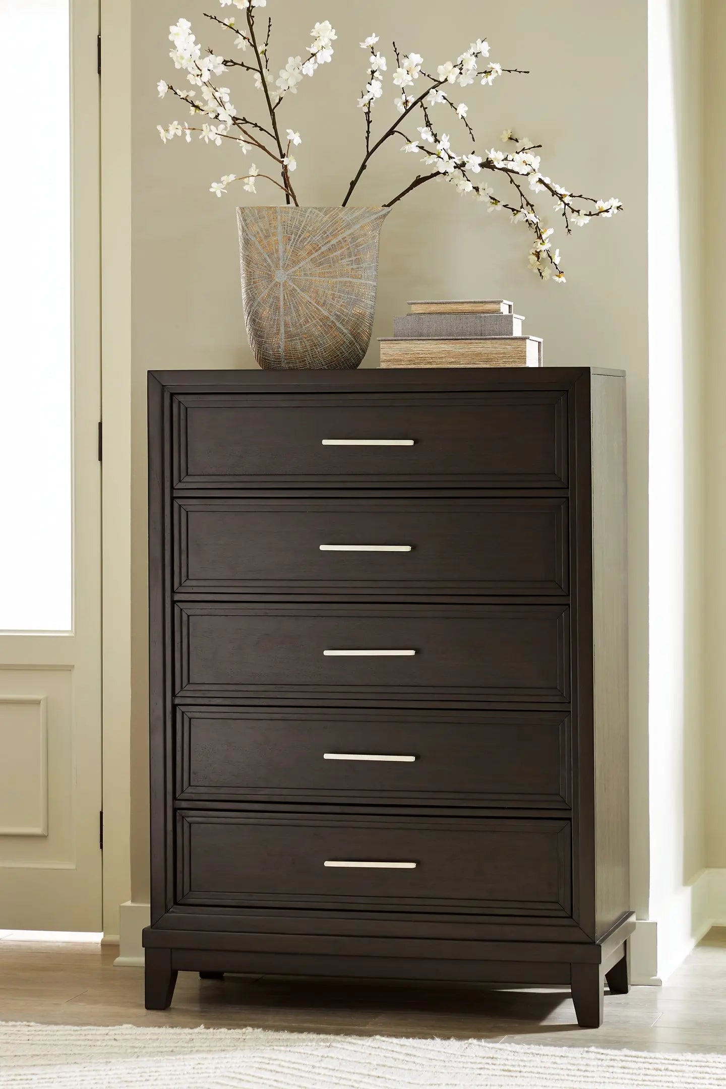 Neymorton Five Drawer Chest at Lee Furniture, NC