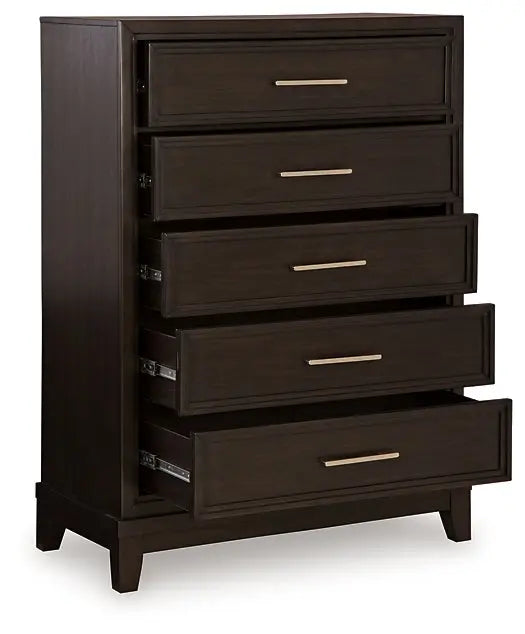 Neymorton Five Drawer Chest at Lee Furniture, NC
