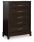 Neymorton Five Drawer Chest at Lee Furniture, NC