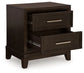 Neymorton Two Drawer Night Stand at Lee Furniture, NC