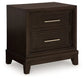 Neymorton Two Drawer Night Stand at Lee Furniture, NC