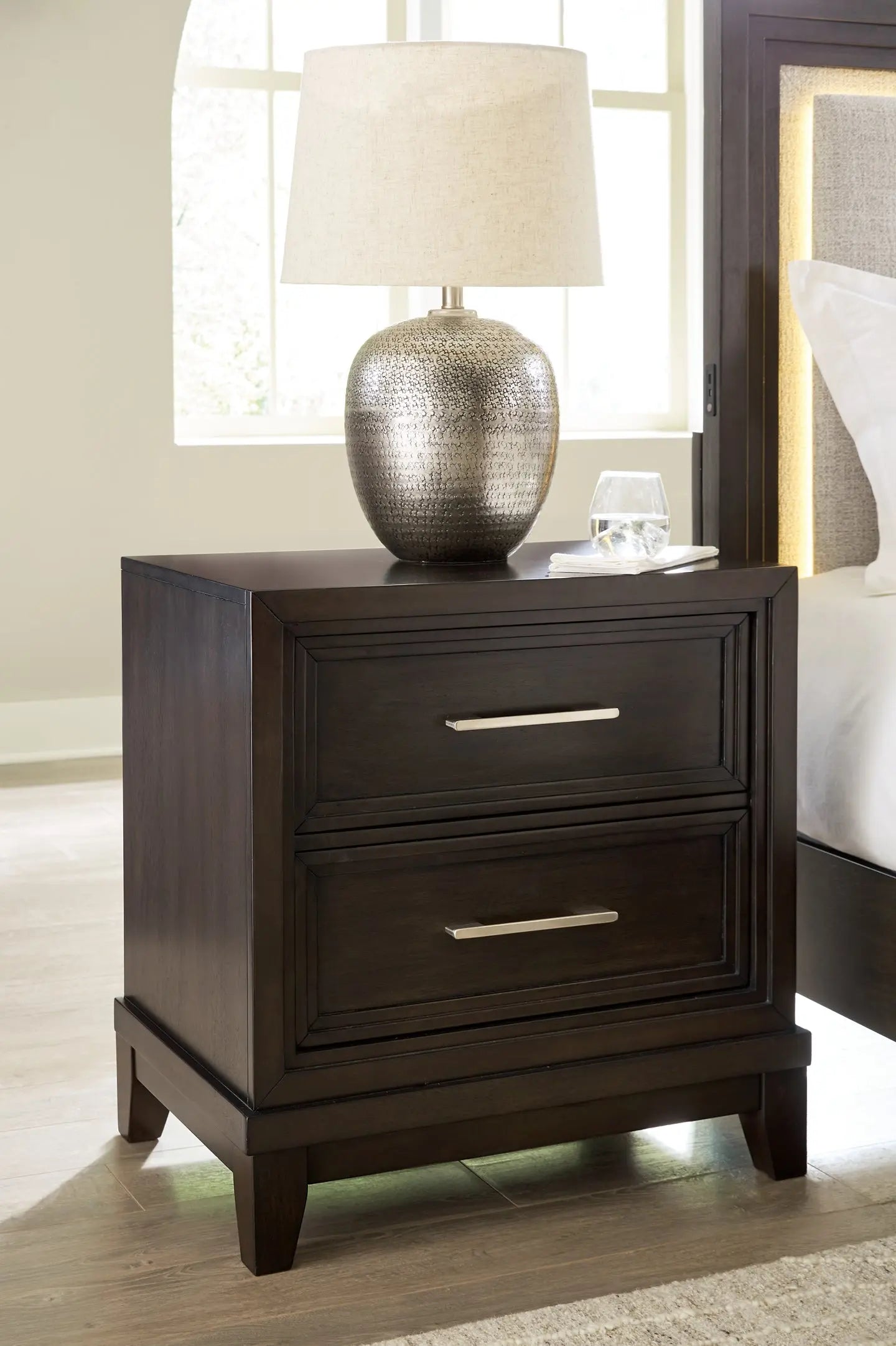 Neymorton Two Drawer Night Stand at Lee Furniture, NC