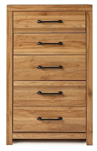 Pasklyn Five Drawer Chest at Lee Furniture, NC