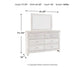 Paxberry Dresser and Mirror at Lee Furniture, NC