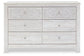 Paxberry Six Drawer Dresser at Lee Furniture, NC