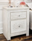 Paxberry Two Drawer Night Stand at Lee Furniture, NC