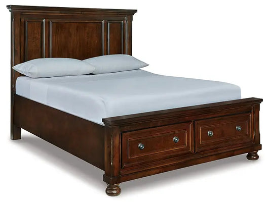 Porter Queen Panel Storage Bed at Lee Furniture, NC