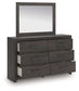 Prendonea Dresser and Mirror at Lee Furniture, NC