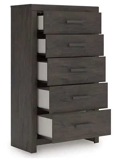 Prendonea Five Drawer Chest at Lee Furniture, NC