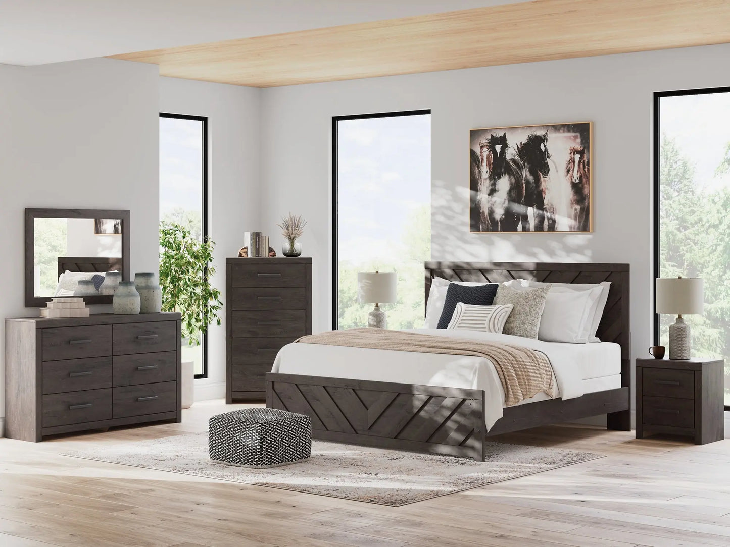 Prendonea Panel Bed at Lee Furniture, NC