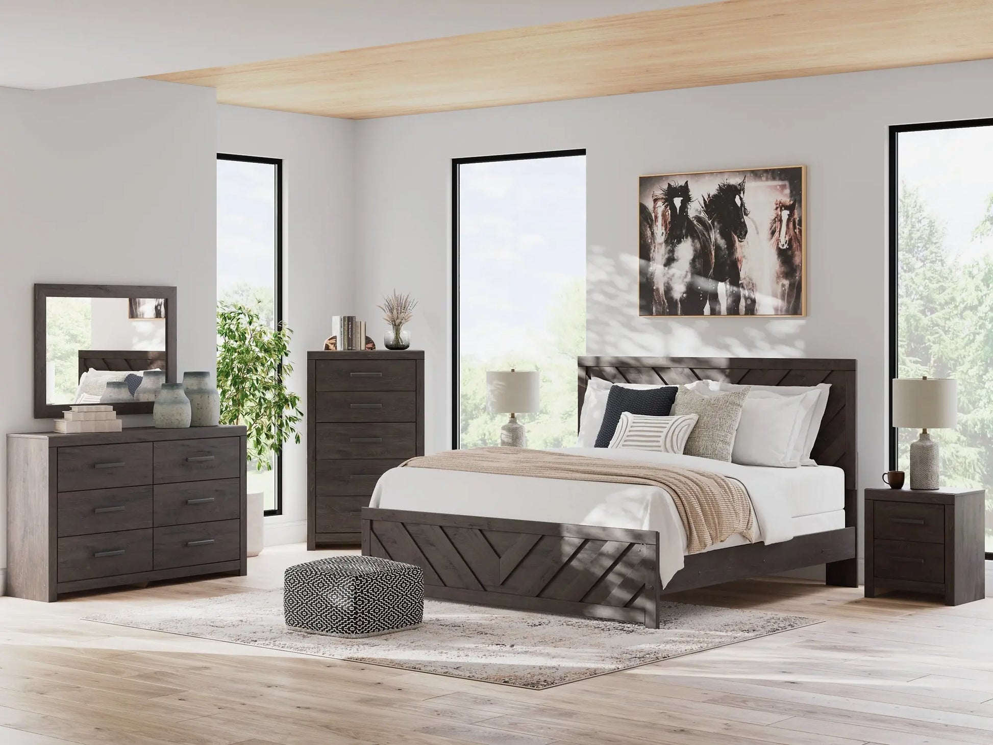 Prendonea Panel Bed at Lee Furniture, NC