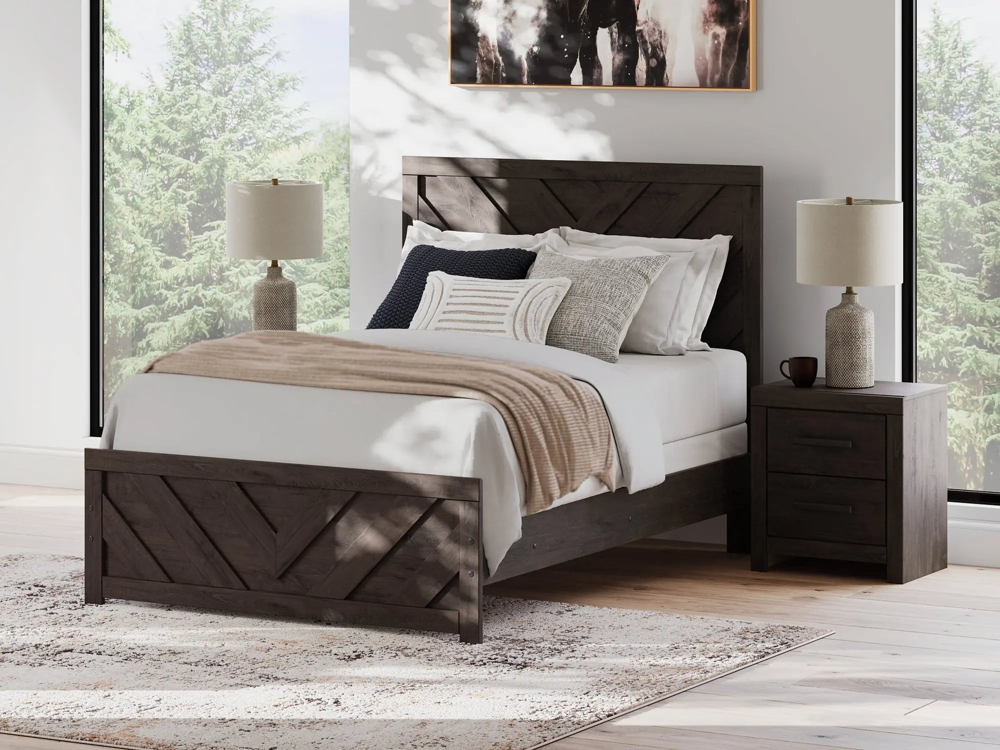 Prendonea Panel Bed at Lee Furniture, NC