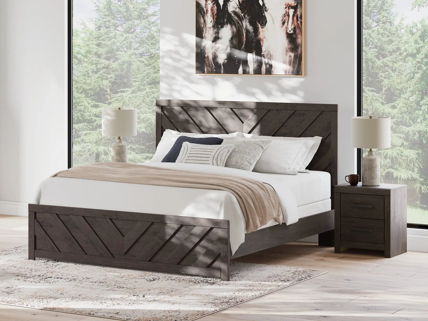 Prendonea Panel Bed at Lee Furniture, NC