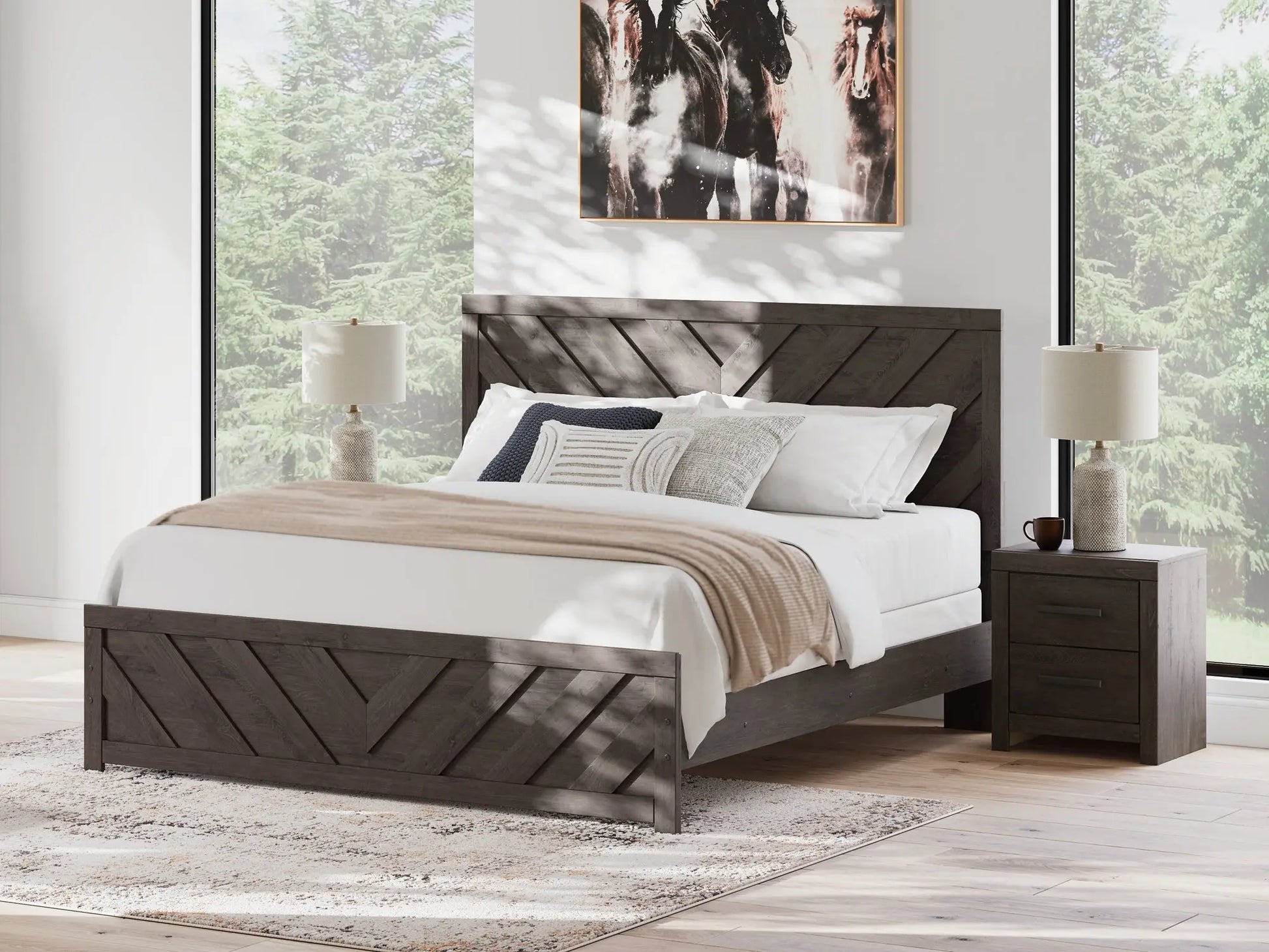 Prendonea Panel Bed at Lee Furniture, NC