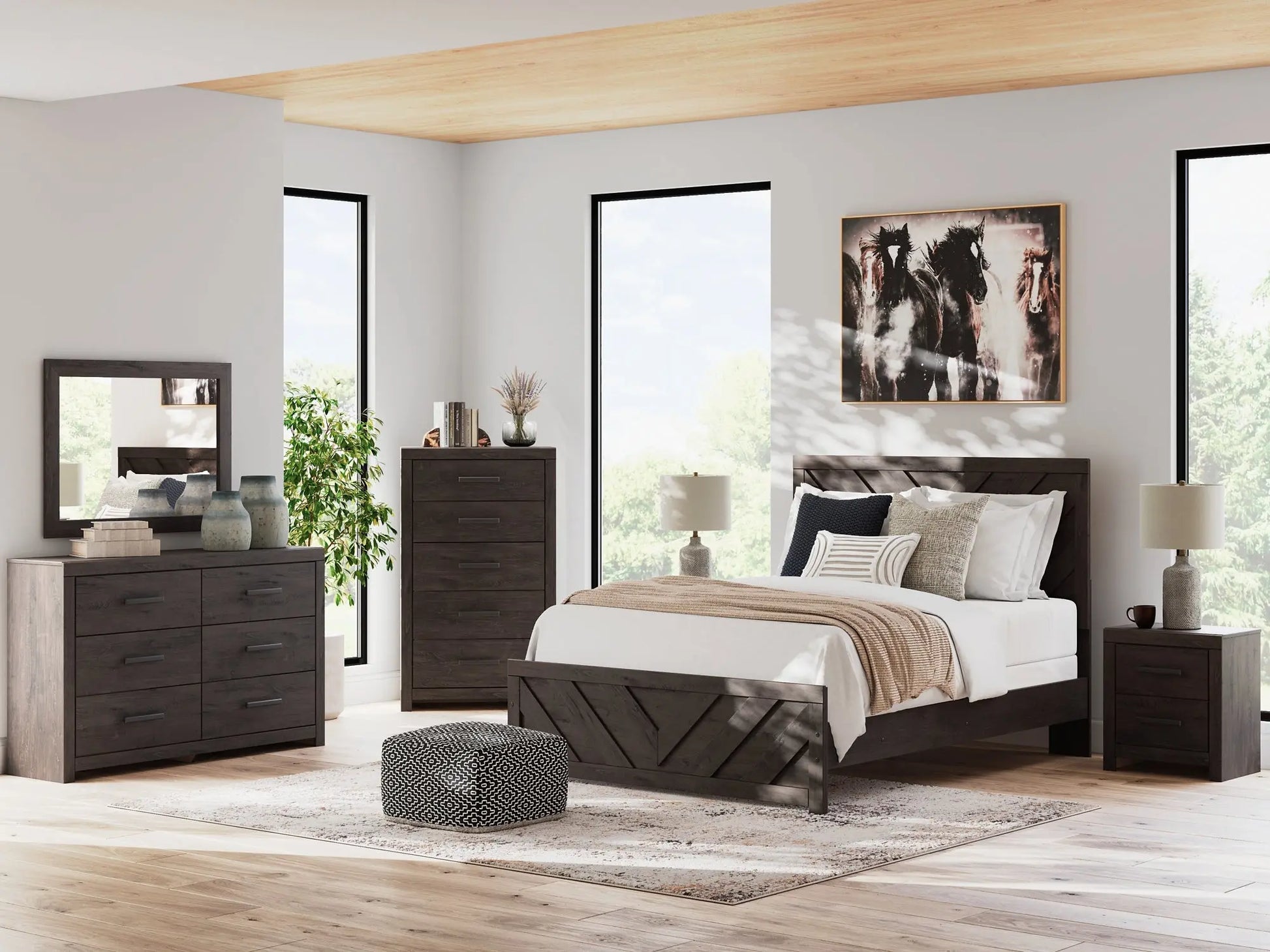 Prendonea Panel Bed at Lee Furniture, NC