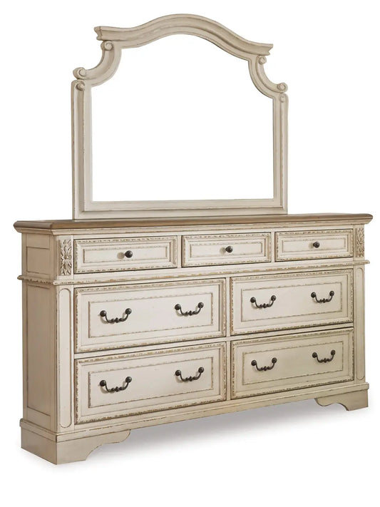 Realyn Dresser and Mirror at Lee Furniture, NC