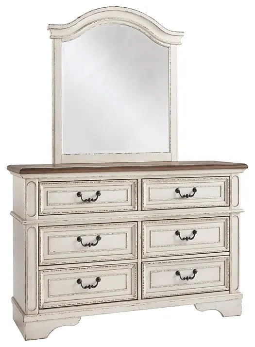 Realyn Dresser and Mirror at Lee Furniture, NC