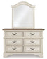 Realyn Dresser and Mirror at Lee Furniture, NC