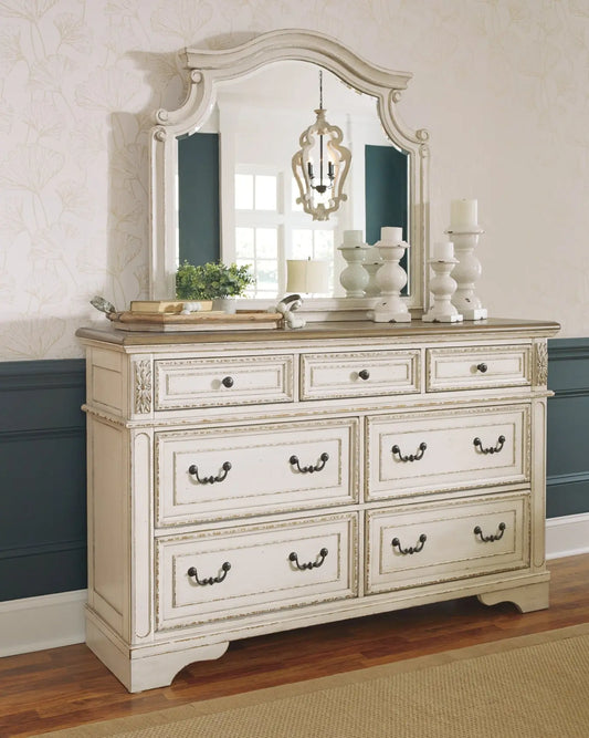 Realyn Dresser and Mirror at Lee Furniture, NC