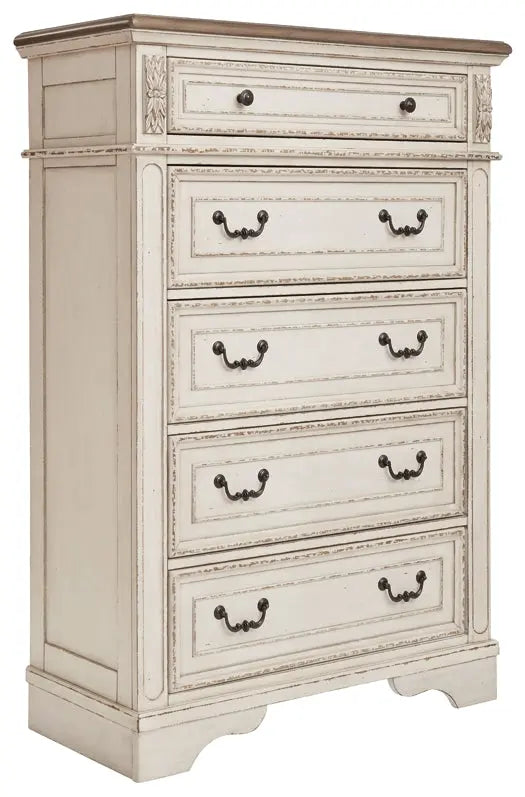 Realyn Five Drawer Chest at Lee Furniture, NC
