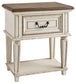 Realyn One Drawer Night Stand at Lee Furniture, NC