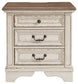 Realyn Three Drawer Night Stand at Lee Furniture, NC