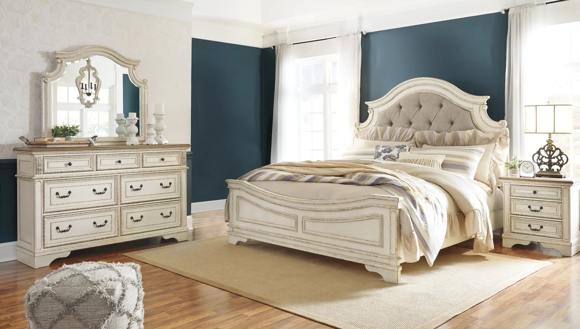 Realyn Three Drawer Night Stand at Lee Furniture, NC