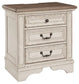 Realyn Three Drawer Night Stand at Lee Furniture, NC