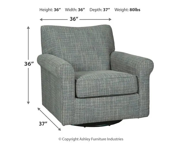 Renley Swivel Glider Accent Chair at Lee Furniture, NC