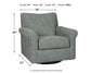 Renley Swivel Glider Accent Chair at Lee Furniture, NC