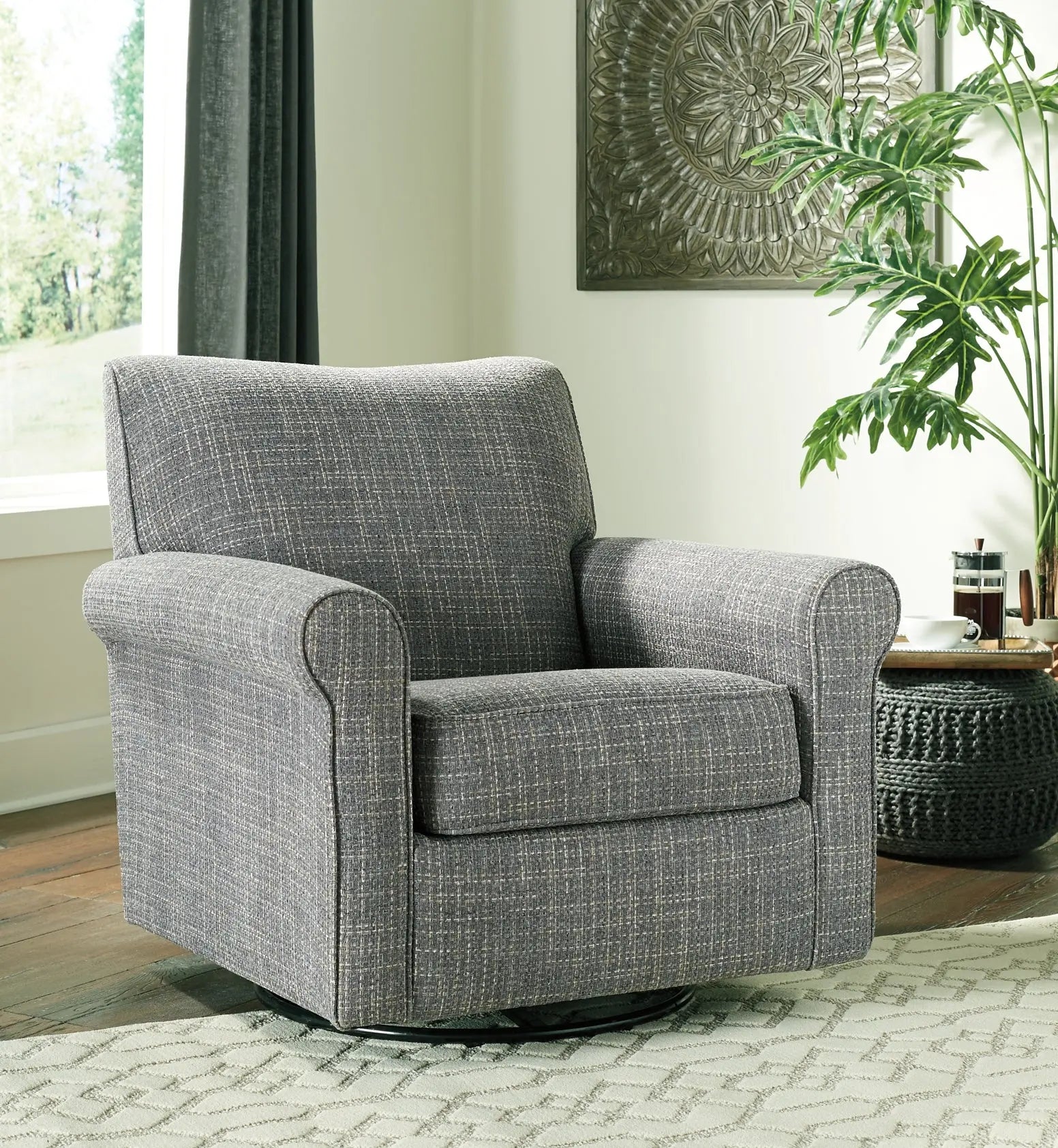 Renley Swivel Glider Accent Chair at Lee Furniture, NC