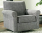 Renley Swivel Glider Accent Chair at Lee Furniture, NC