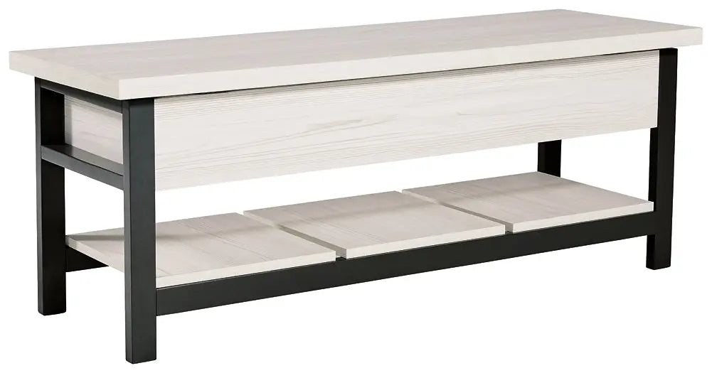Rhyson Storage Bench at Lee Furniture, NC